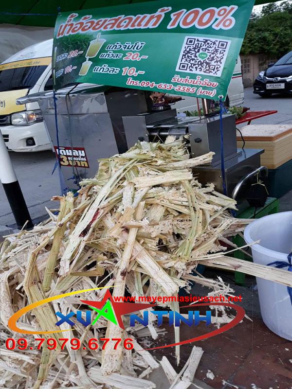 máy ép mía tại thái lan