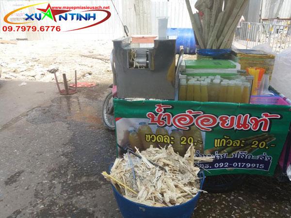 máy ép mía ở Thái Lan