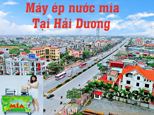 Máy ép nước mía tại Hải Dương