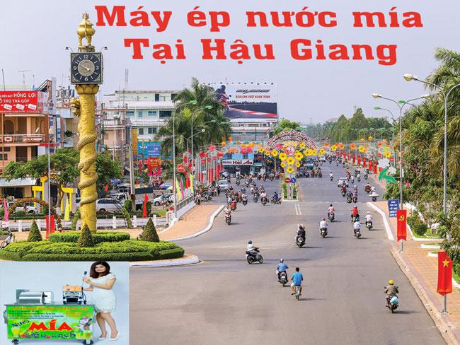 máy ép nước mía tại hậu giang