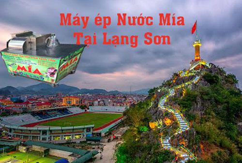 máy ép nước mía tại Lạng Sơn