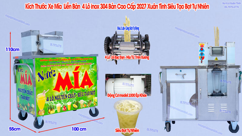 Xe Nuoc Mia 4 Lo 73 Lien Ban Model 1000 2
