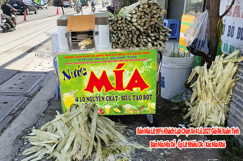 Xe Nuoc Mia 4 Lo 73 Lien Ban Model 1000 4
