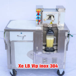 Xe Nước Mía Liền Bàn Đánh Bọt Ép 2-3 Cây