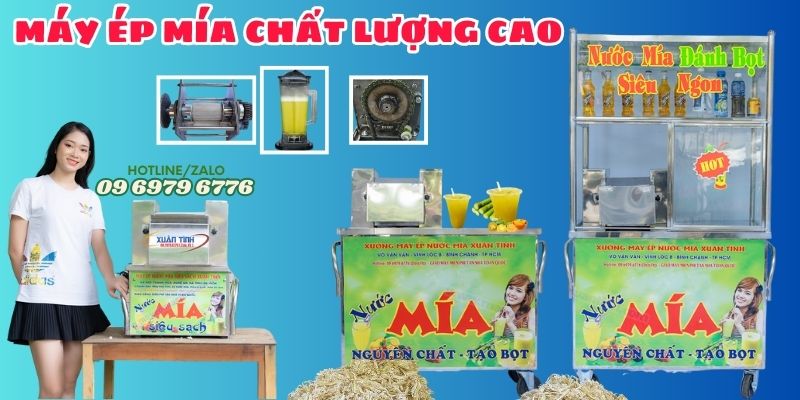 Máy ép Mía Chất Lượng Cao