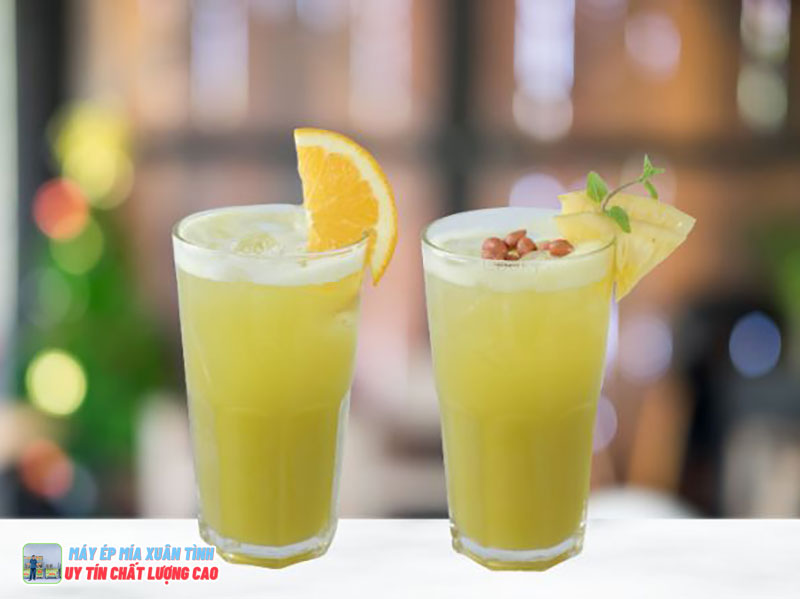 Nước mía mix cam