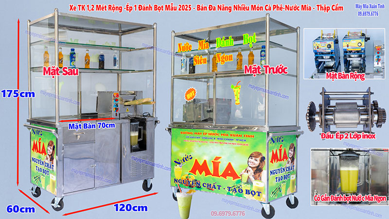 Nên mua máy ép mía loại nào tốt nhất? Cùng check những tiêu chí vàng