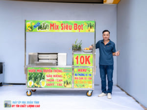 Chi phí đầu tư xe nước mía là bao nhiêu