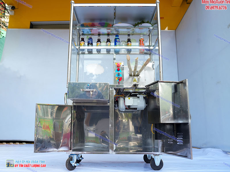 Máy ép mía inox 304 có bị gỉ không?