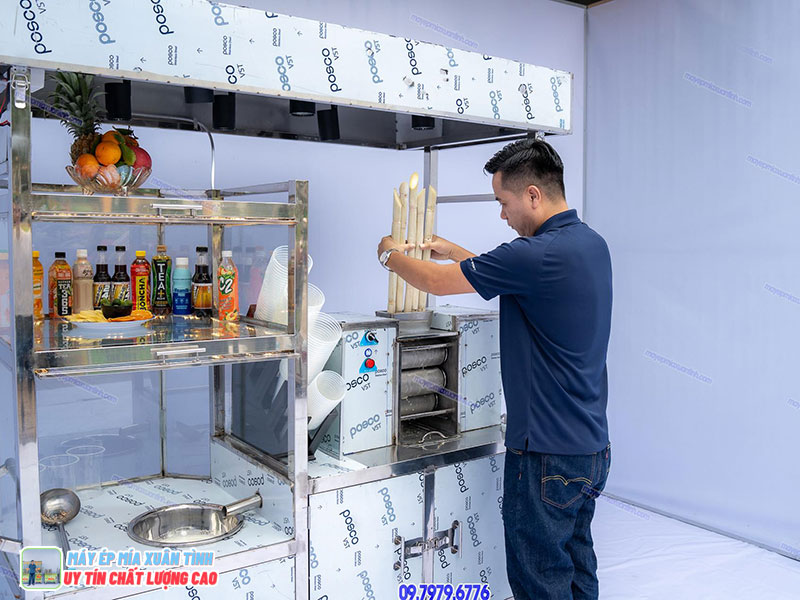 Công suất máy ép mía inox 304 bao nhiêu là đủ?