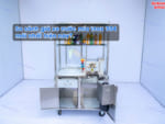 Giá xe nước mía inox 304
