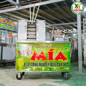 Xe Nước Mía 8 Lô 90 Sầu Riêng Liền Bàn Model 2000
