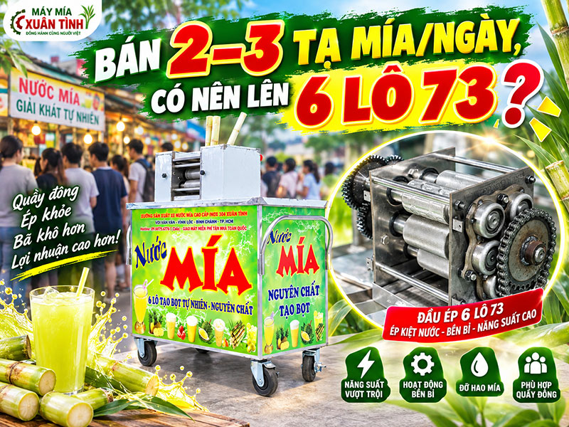 Bán 2–3 Tạ Mía 1 Ngày Có Nên Lên 6 Lô 73?